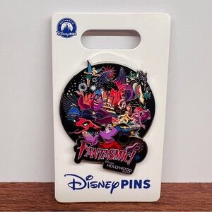 NEW Disney World 2025 Fantasmic Show Pin Hollywood Studios OE with Card